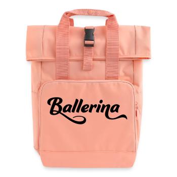Ballerina - Rolltop Rucksack mit zwei Griffen - Chintzrosa - Vorne