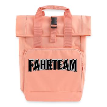 Équipe de conduite - Sac à dos Roll Top à deux anses - rose liberty - Devant