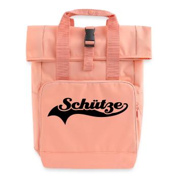 Schütze - Rolltop Rucksack mit zwei Griffen - Chintzrosa - Vorne