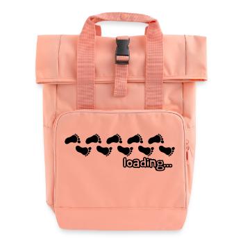 Loading Baby Design - Sac à dos Roll Top à deux anses - rose liberty - Devant