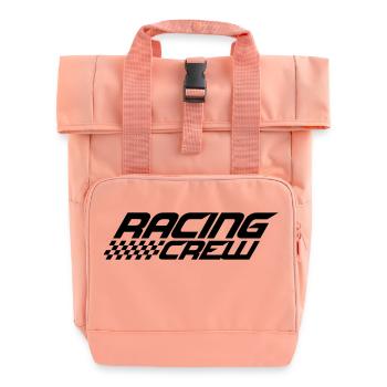 Conception de l'équipe de course - Sac à dos Roll Top à deux anses - rose liberty - Devant