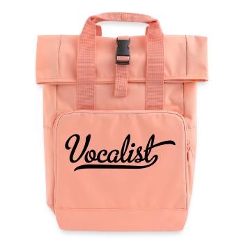 vocalist - Rolltop Rucksack mit zwei Griffen - Chintzrosa - Vorne