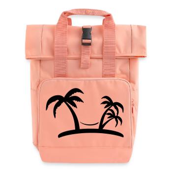 palm - Rolltop Rucksack mit zwei Griffen - Chintzrosa - Vorne