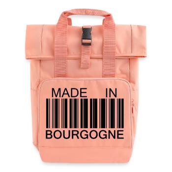 Made in Burgund - Rolltop Rucksack mit zwei Griffen - Chintzrosa - Vorne
