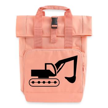 bagger - Rolltop Rucksack mit zwei Griffen - Chintzrosa - Vorne