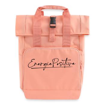 Energie Positive - Sac à dos Roll Top à deux anses - rose liberty - Devant