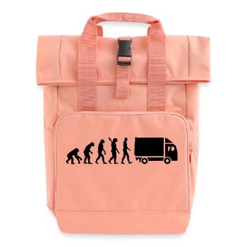 Evolution Camion - Sac à dos Roll Top à deux anses - rose liberty - Devant