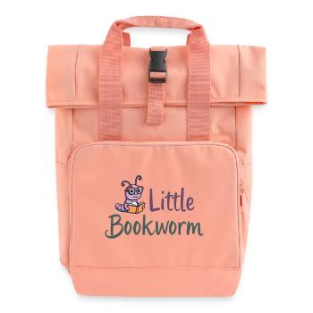 Petit rat de bibliothèque - Lesewurm Bücherwurm - Sac à dos Roll Top à deux anses - rose liberty - Devant