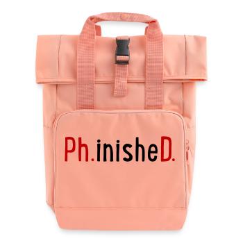 Ph.D. - Rolltop Rucksack mit zwei Griffen - Chintzrosa - Vorne