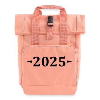 2025 - Rolltop Rucksack mit zwei Griffen - Chintzrosa - Vorne