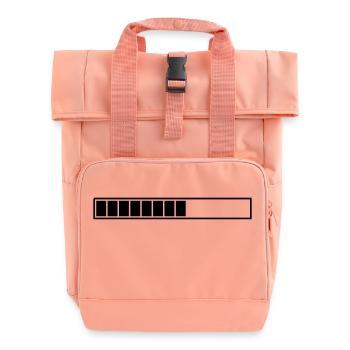 barre de chargement à personnaliser - Sac à dos Roll Top à deux anses - rose liberty - Devant