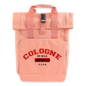 Cologne - Ehrenfeld - Rolltop Rucksack mit zwei Griffen - Chintzrosa - Vorne
