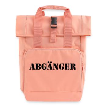abgänger - Sac à dos Roll Top à deux anses - rose liberty - Devant
