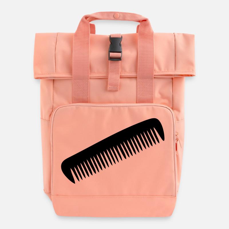 Peigne - Sac à dos Roll Top à deux anses - rose liberty