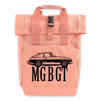 MG MGB GT - Autonaut.com - Roll Top Backpack with Two Handles - chintz rose - Front