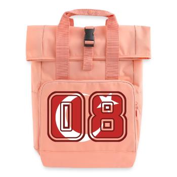 Artvin - Rolltop Rucksack mit zwei Griffen - Chintzrosa - Vorne