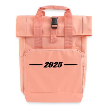 2025 - Rolltop Rucksack mit zwei Griffen - Chintzrosa - Vorne