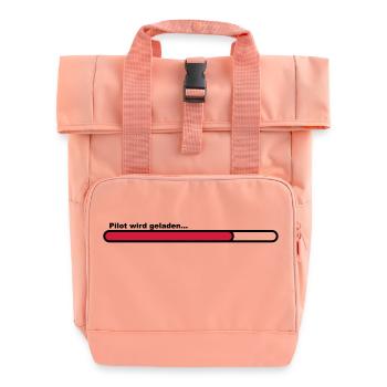 pilot - Rolltop Rucksack mit zwei Griffen - Chintzrosa - Vorne