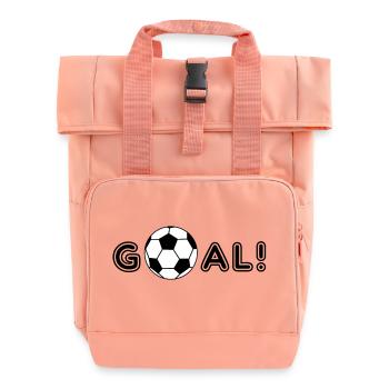 But de football - Sac à dos Roll Top à deux anses - rose liberty - Devant