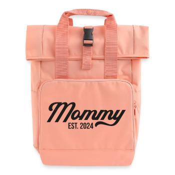 Mama Est 2024 - Rolltop Rucksack mit zwei Griffen - Chintzrosa - Vorne