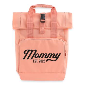 Mama Est 2025 - Rolltop Rucksack mit zwei Griffen - Chintzrosa - Vorne