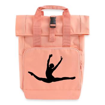 Ballett - Rolltop Rucksack mit zwei Griffen - Chintzrosa - Vorne
