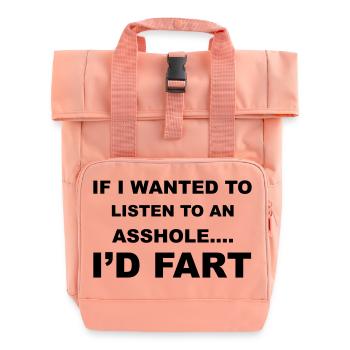 Fart - Rolltop Rucksack mit zwei Griffen - Chintzrosa - Vorne