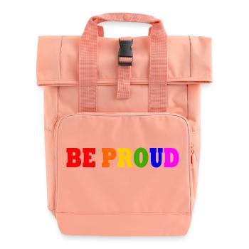 Be proud - Sac à dos Roll Top à deux anses - rose liberty - Devant