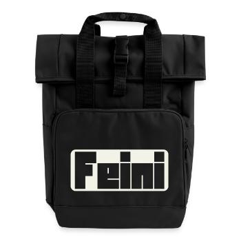 Feini - Des produits pour chiens pour tous les ;) - Sac à dos Roll Top à deux anses - noir - Devant