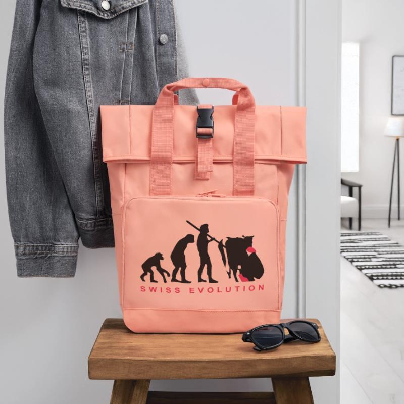 Evolution Bauer Schweiz Rolltop Rucksack mit zwei Griffen