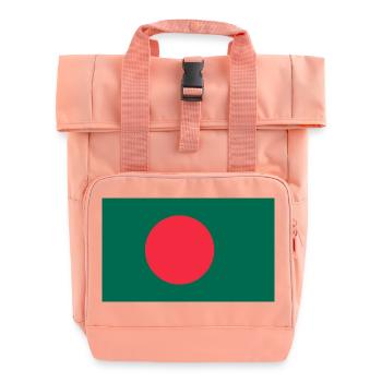 Bangladesh - Roll Top Backpack with Two Handles - chintz rose - Front