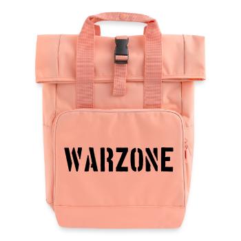 Jeux - Motif de joueur - Warzone - Sac à dos Roll Top à deux anses - rose liberty - Devant