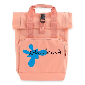 schulkind - Rolltop Rucksack mit zwei Griffen - Chintzrosa - Vorne