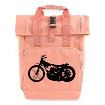 Speedway - Roll Top Backpack with Two Handles - chintz rose - Front