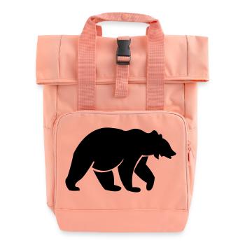 baer_01 - Sac à dos Roll Top à deux anses - rose liberty - Devant