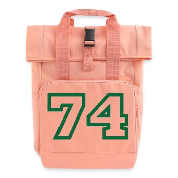 Nummer 74 Sport - Rolltop Rucksack mit zwei Griffen - Chintzrosa - Vorne