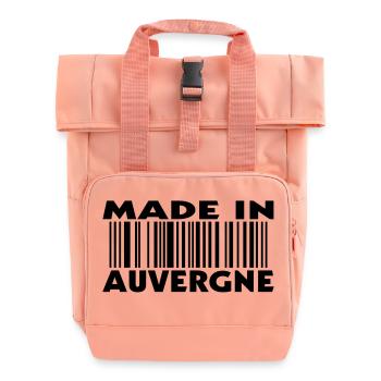 Made in Auvergne (1c) - Rolltop Rucksack mit zwei Griffen - Chintzrosa - Vorne