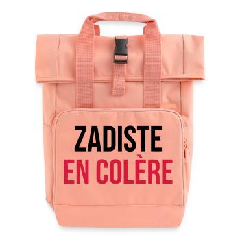 Gerichtsschreiber / Schreiber / Kanzler / Gericht - Rolltop Rucksack mit zwei Griffen - Chintzrosa - Vorne