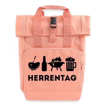 L'ascension de Seigneur - Sac à dos Roll Top à deux anses - rose liberty - Devant