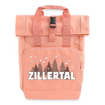 Ski alpin d’hiver Zillertal - Sac à dos Roll Top à deux anses - rose liberty - Devant