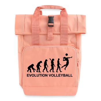 Évolution Volley-ball - Sac à dos Roll Top à deux anses - rose liberty - Devant