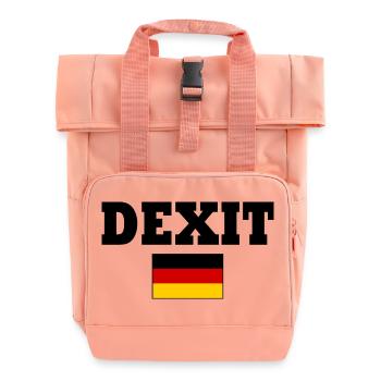 Dexit - Rolltop Rucksack mit zwei Griffen - Chintzrosa - Vorne
