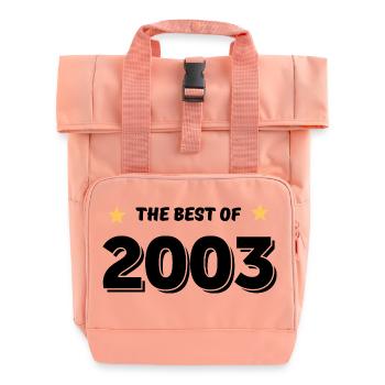 Best of 2003 - Roll Top Backpack with Two Handles - chintz rose - Front
