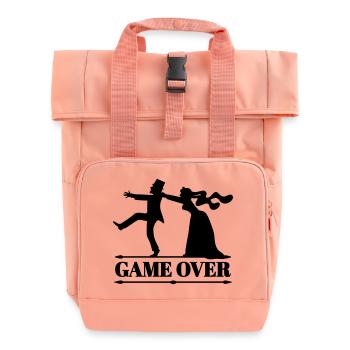 enterrement de vie de garçon et de jeune fille - Sac à dos Roll Top à deux anses - rose liberty - Devant