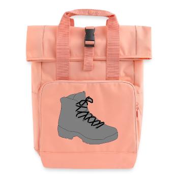 shoes highheels schoes flipflops boots boots14 - Roll Top Backpack with Two Handles - chintz rose - Front