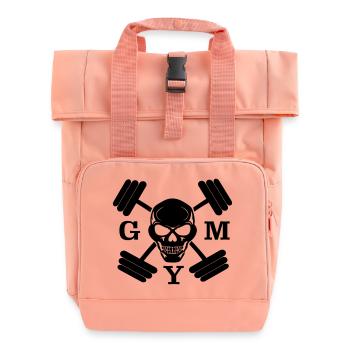 gym - Rolltop Rucksack mit zwei Griffen - Chintzrosa - Vorne
