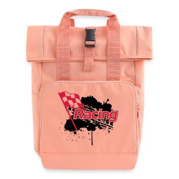 Racing - Rolltop Rucksack mit zwei Griffen - Chintzrosa - Vorne
