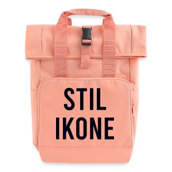 STIL IKONE - Rolltop Rucksack mit zwei Griffen - Chintzrosa - Vorne