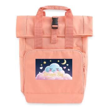 Dream Big - Rolltop Rucksack mit zwei Griffen - Chintzrosa - Vorne