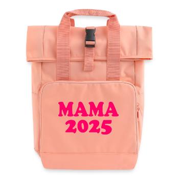 Mama 2025 - Rolltop Rucksack mit zwei Griffen - Chintzrosa - Vorne